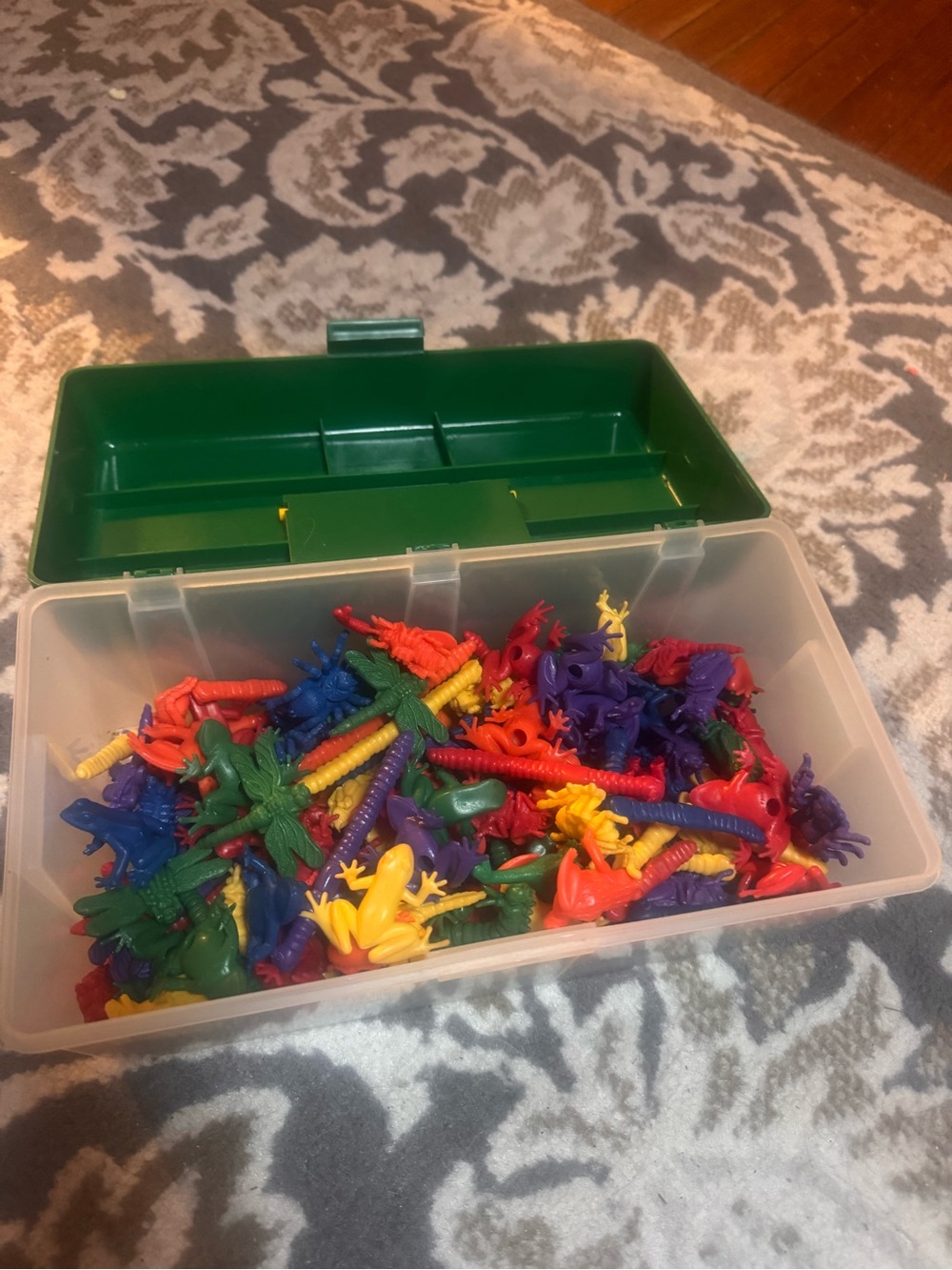 Vintage 90s learning resources pattern bugs